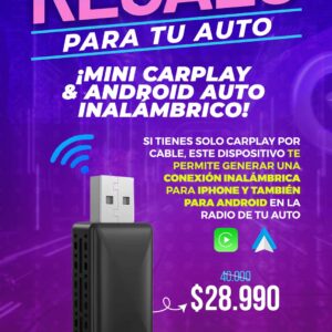 Mini CarPlay Inalámbrico